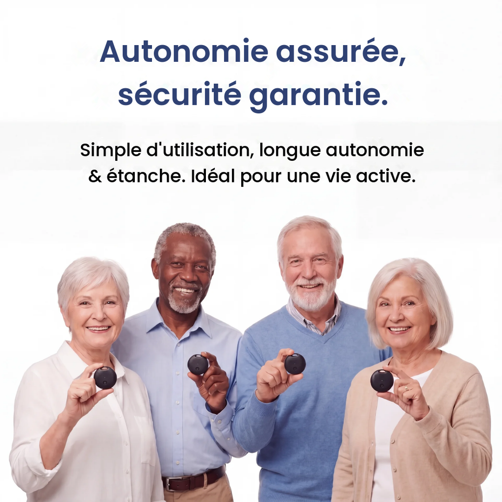 Traceur GPS pour Personnes Âgées — Sans Abonnement — Mansuri