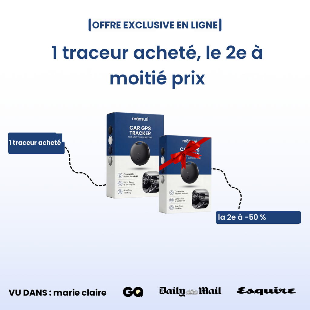 Traceur GPS Voiture — Sans Abonnement — Mansuri