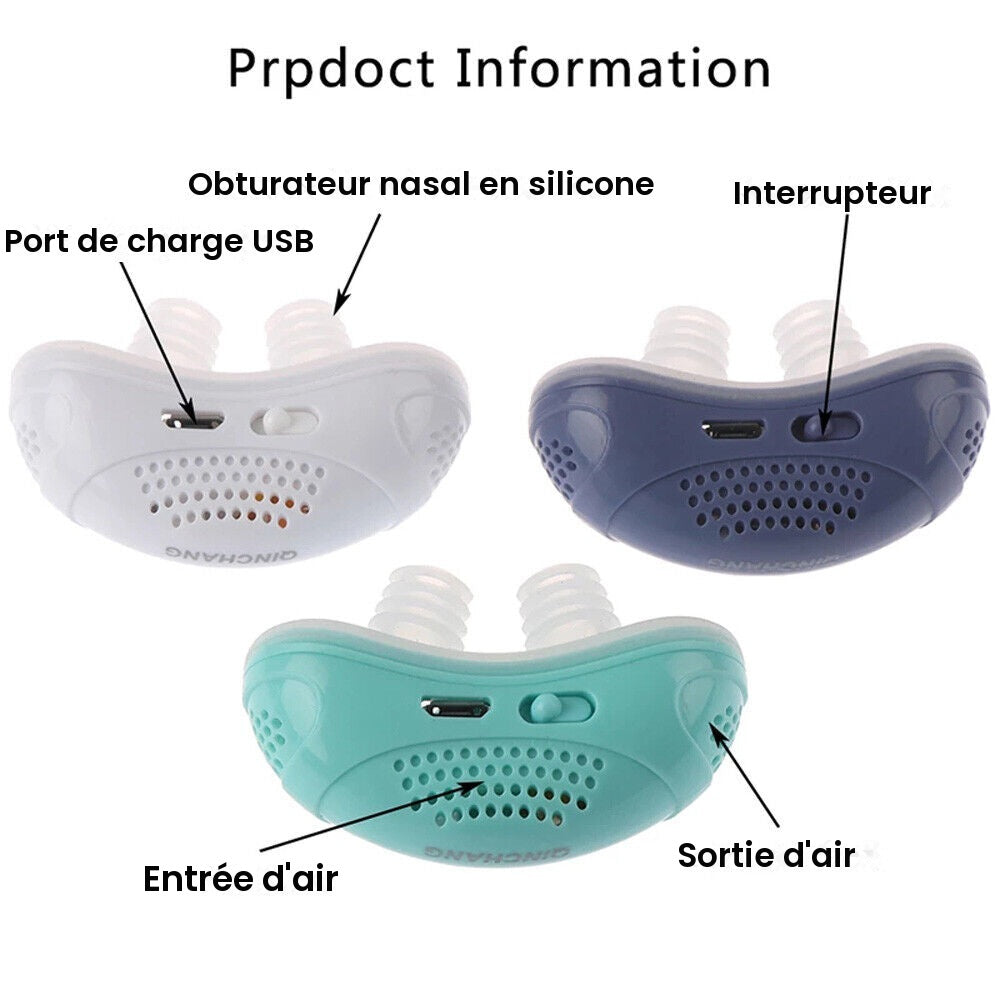 Micro-CPAP Portable Anti-Ronflement | Alternative CPAP Sans Fil