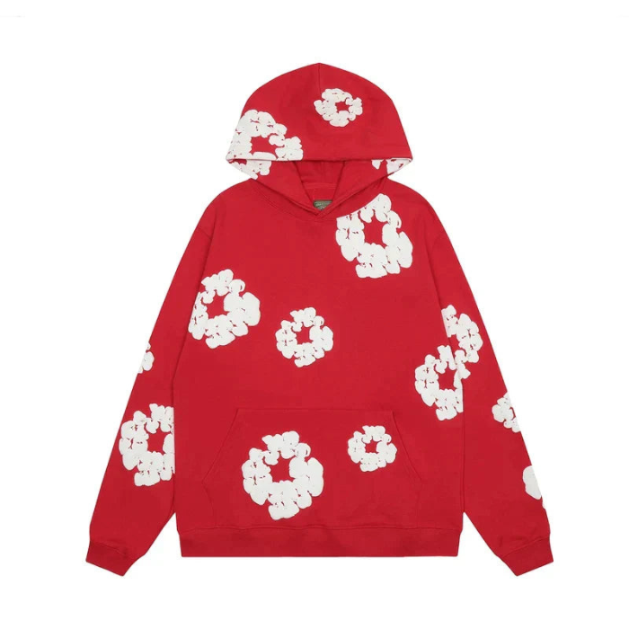 Caleb – Ensemble Sweat à Capuche Fleuri & Pantalon Large
