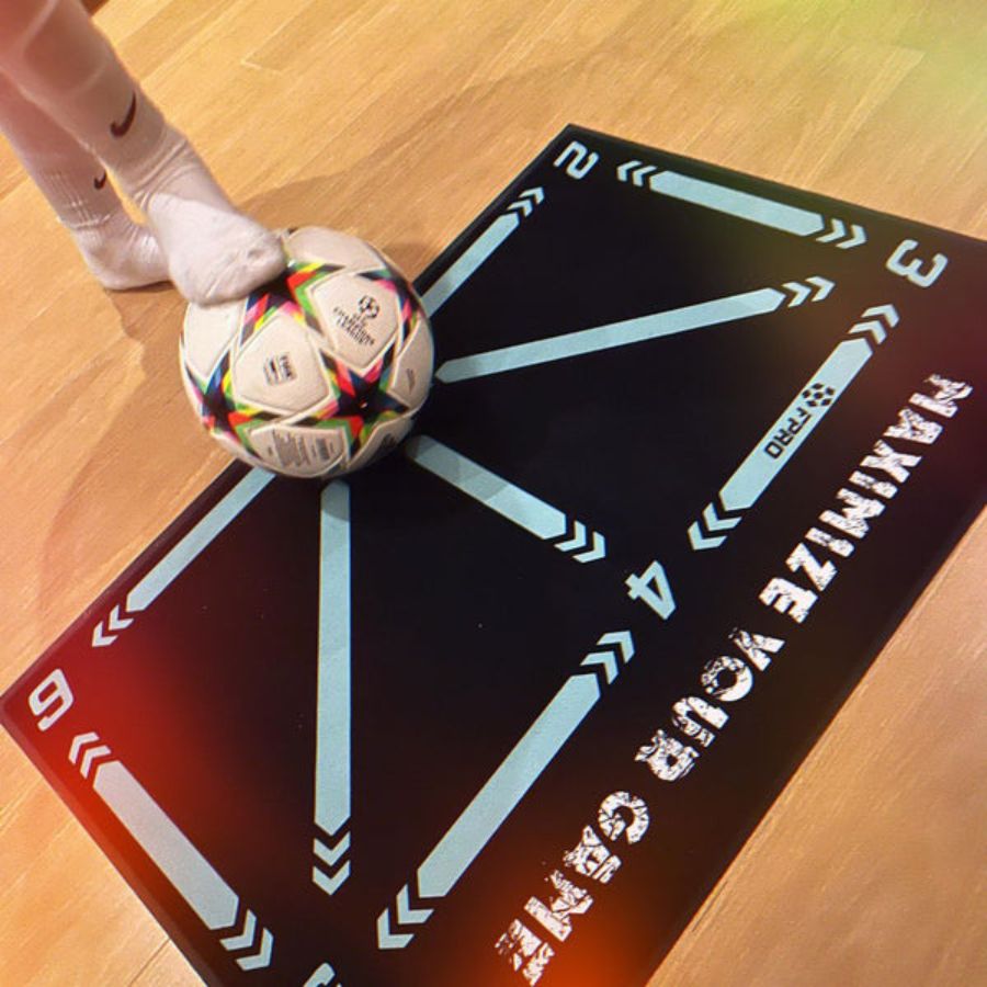 Tapis d'Entraînement Football Pro + Programme Vidéo