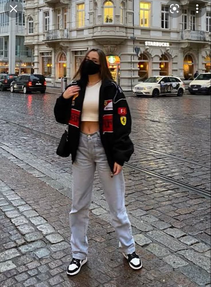 Veste Vintage Ferrari - Unisexe - Style Rétro