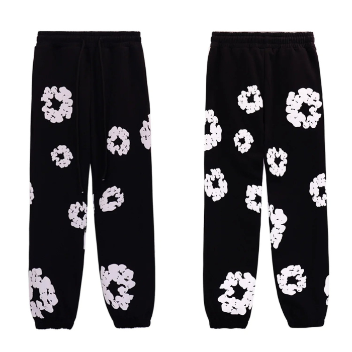 Caleb – Ensemble Sweat à Capuche Fleuri & Pantalon Large