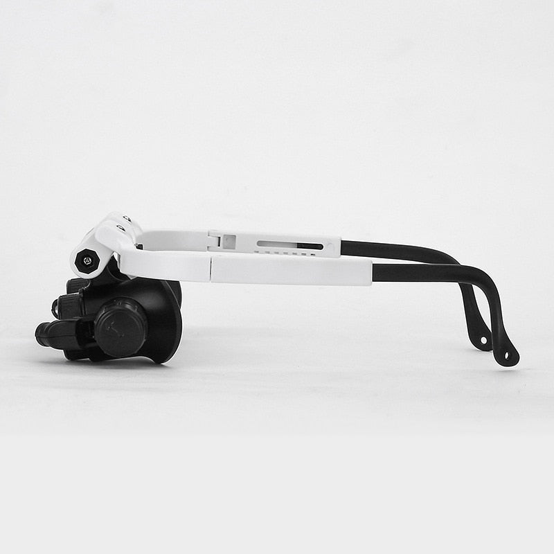 Loupe Binoculaire LED Professionnelle | Grossissement 3 Niveaux