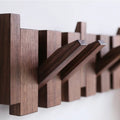Primo | Porte-Manteau Mural en Bois Design Piano | Déco Élégante