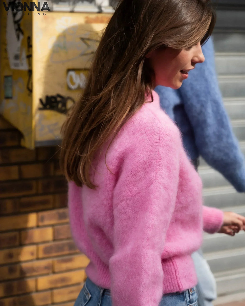 Jane – Pull en mohair luxueux
