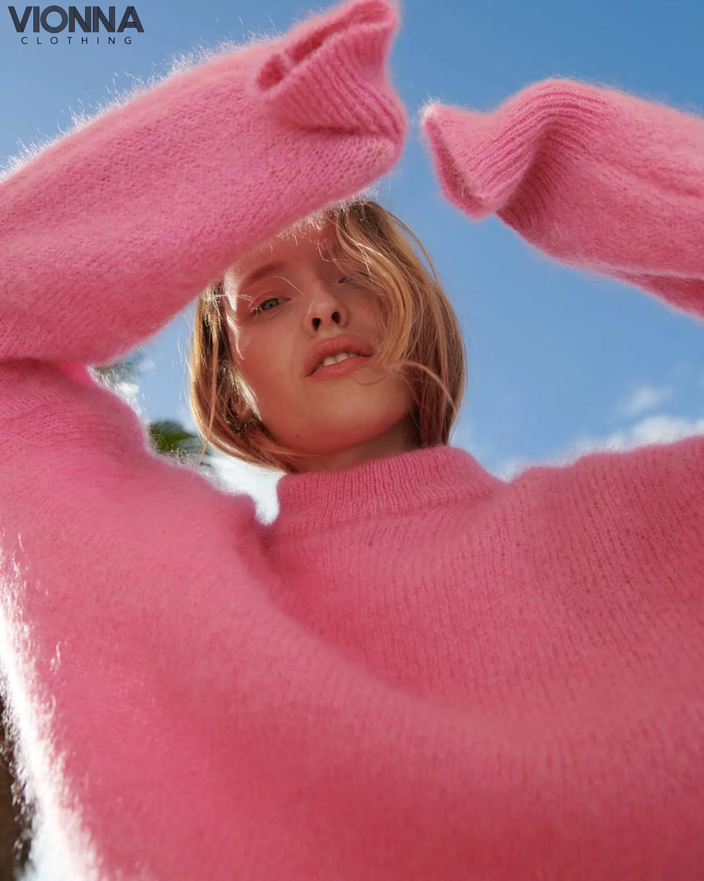 Jane – Pull en mohair luxueux