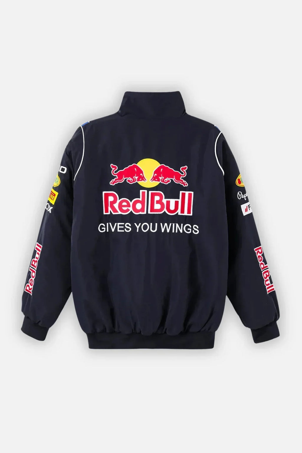 Veste Vintage Red Bull Racing F1 – Unisexe – Style Rétro