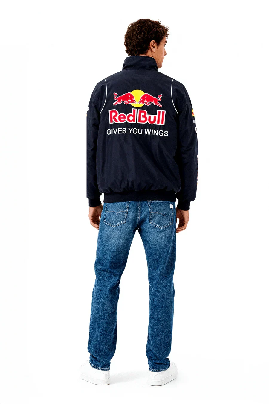 Veste Vintage Red Bull Racing F1 – Unisexe – Style Rétro
