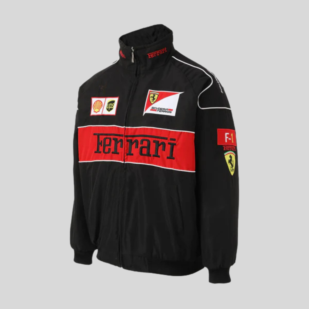 Veste Vintage Ferrari - Unisexe - Style Rétro